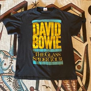 Authentic Vintage David Bowie Tour Shirt